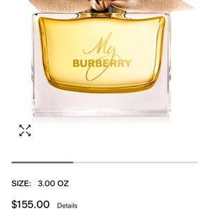 My Burberry perfume slightly used